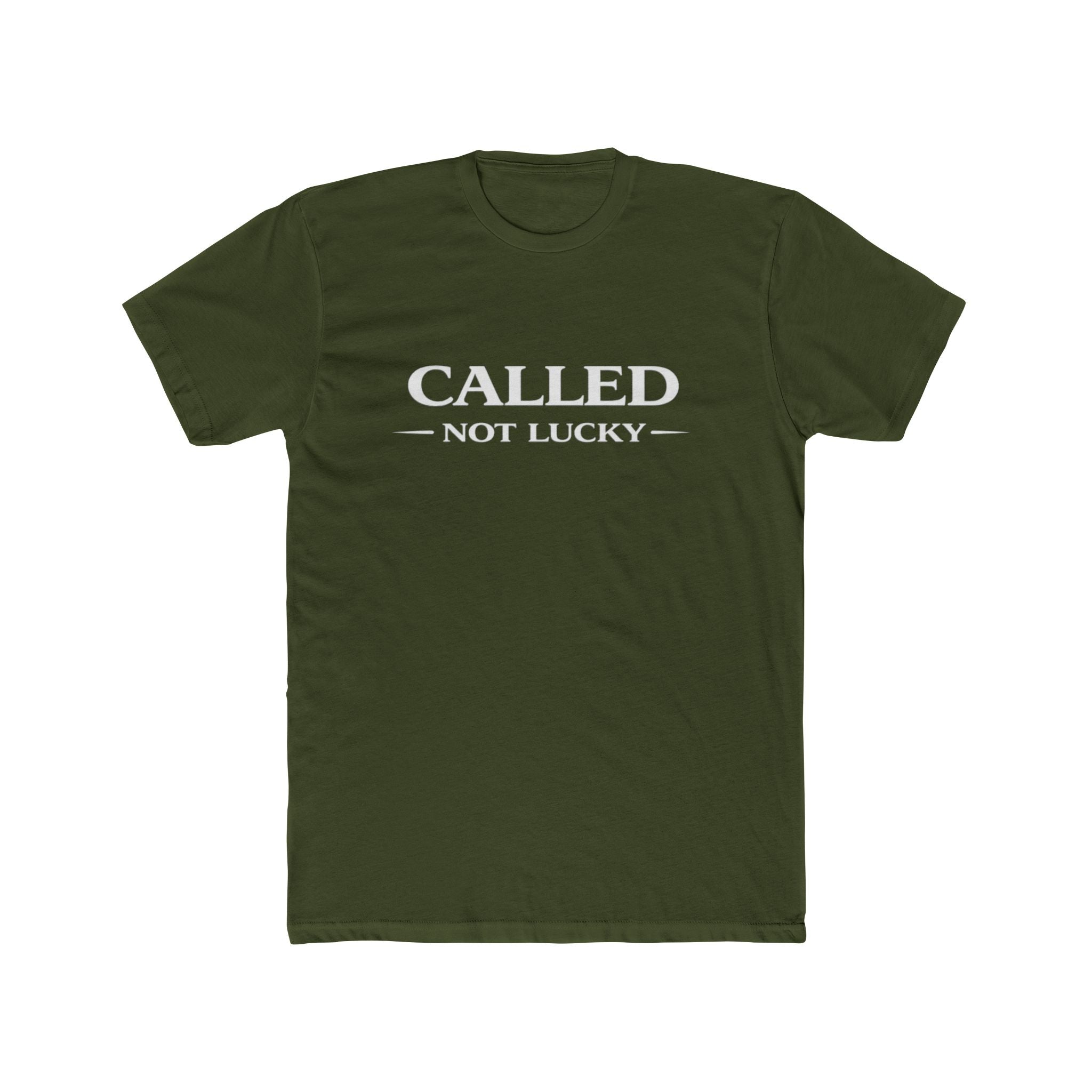 Called Not Lucky T‑Shirt — Christian Faith Graphic Tee