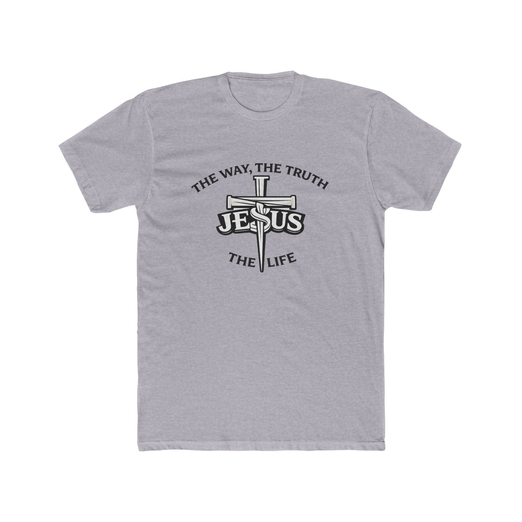 Jesus Cross Circle Tee | The Way The Truth The Life Christian Shirt