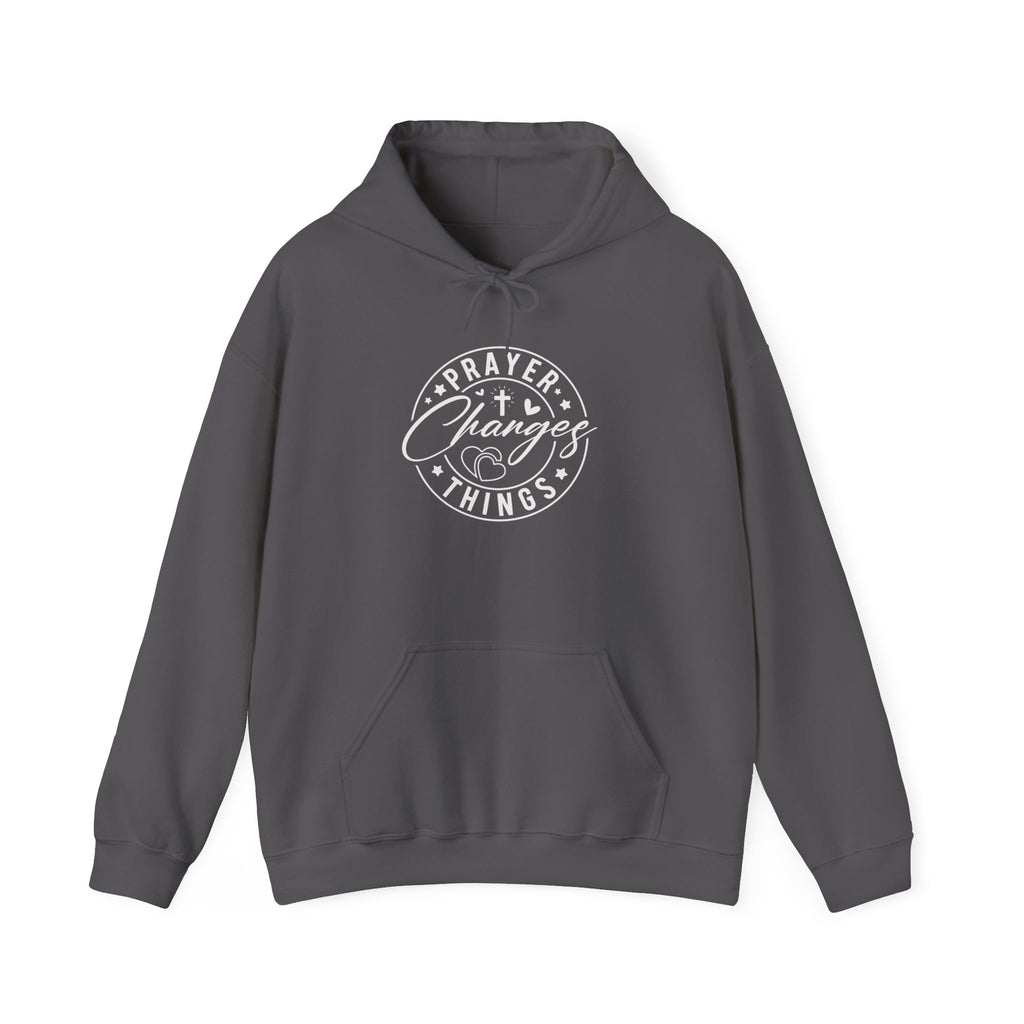 Prayer Changes Things Hoodie — Inspirational Christian Hoodie