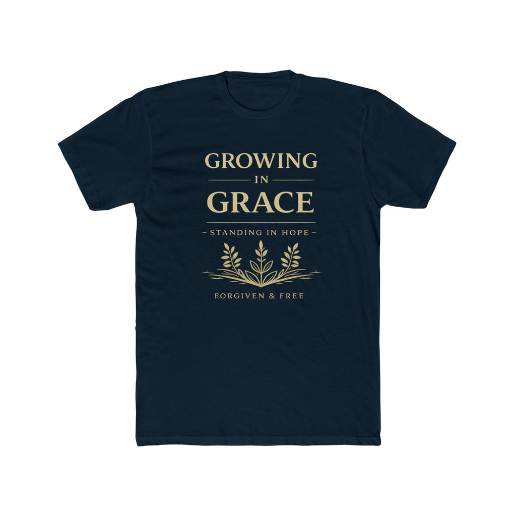 Growing in Grace Christian Tee — "Growing in Grace" Inspirational Scripture Shirt
