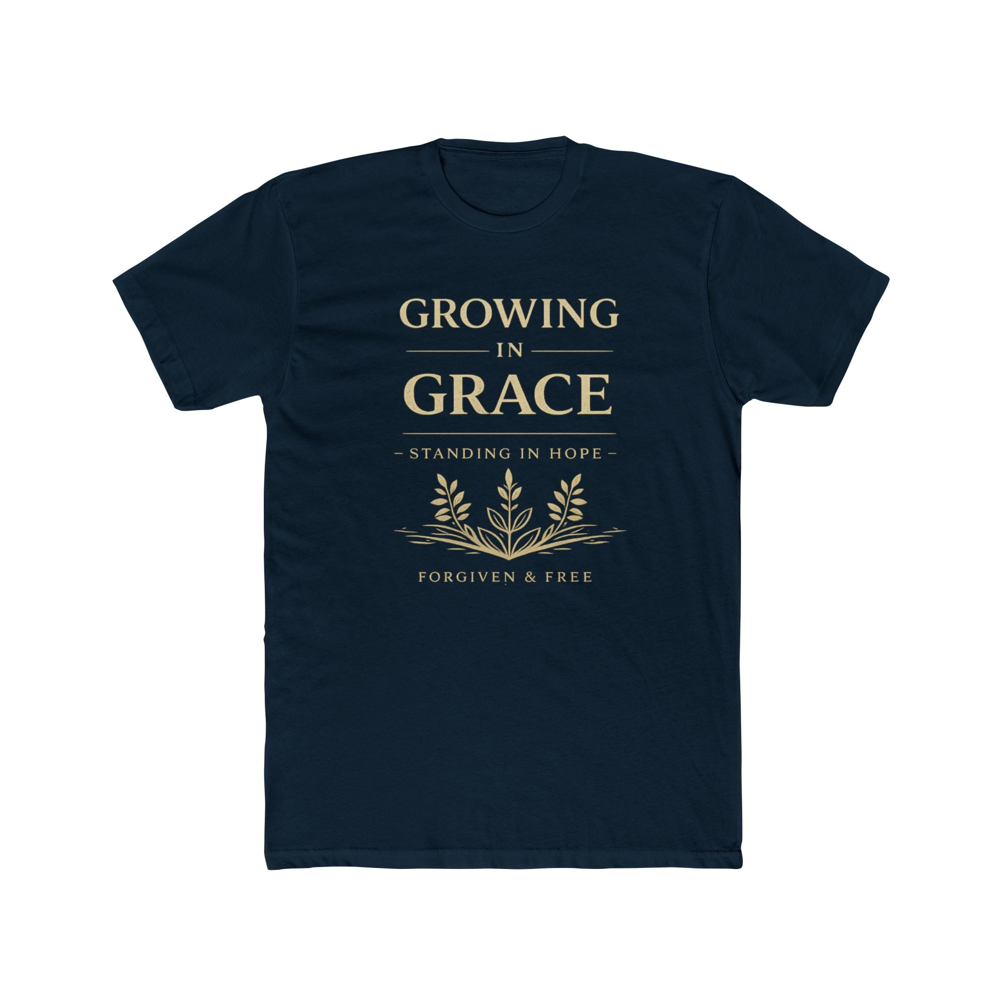 Growing in Grace Christian Tee — "Growing in Grace" Inspirational Scripture Shirt