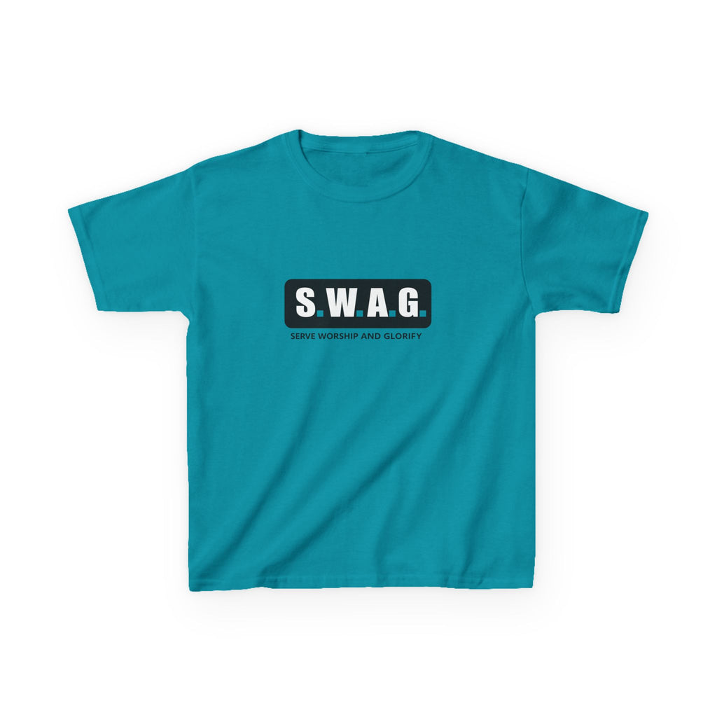 Girls Tee S.W.A.G. (Smile, Work, And Grow) Graphic Shirt