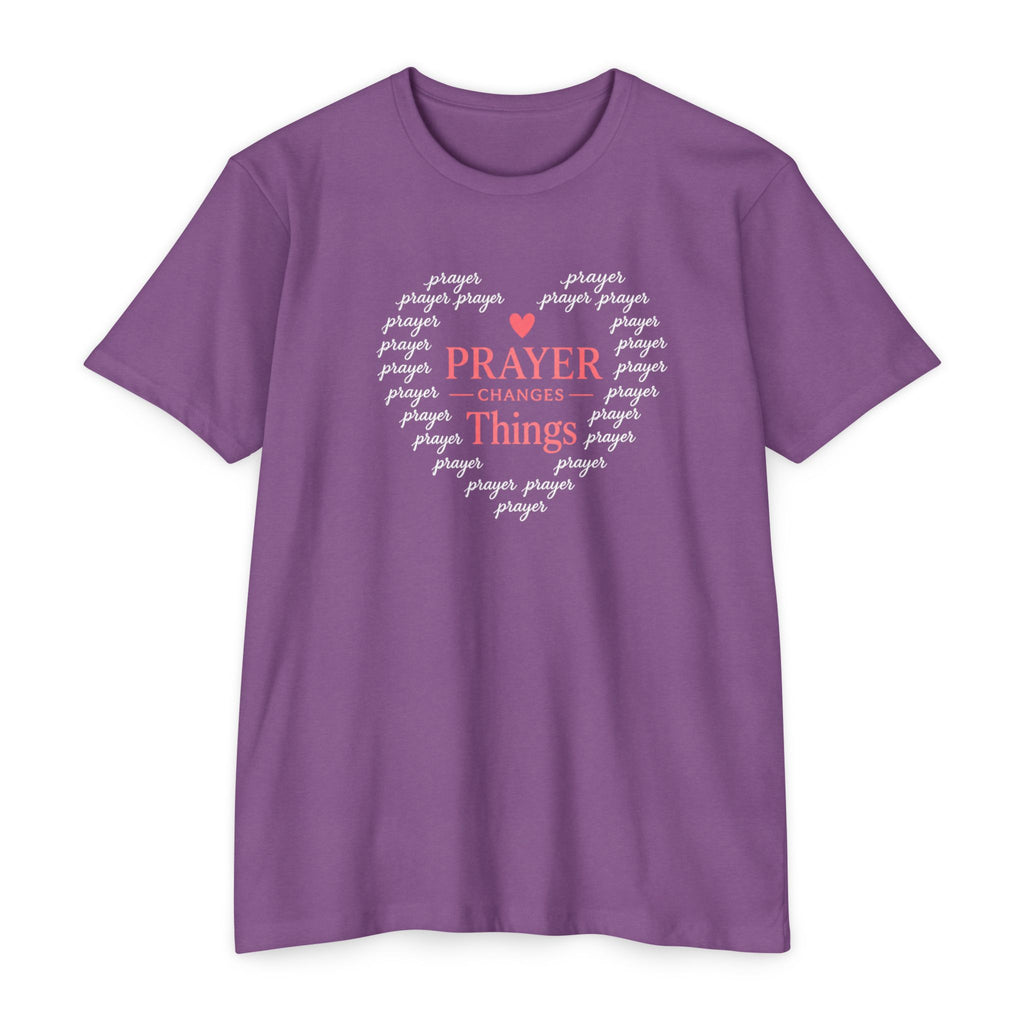Womens Prayer Changes Things T-Shirt