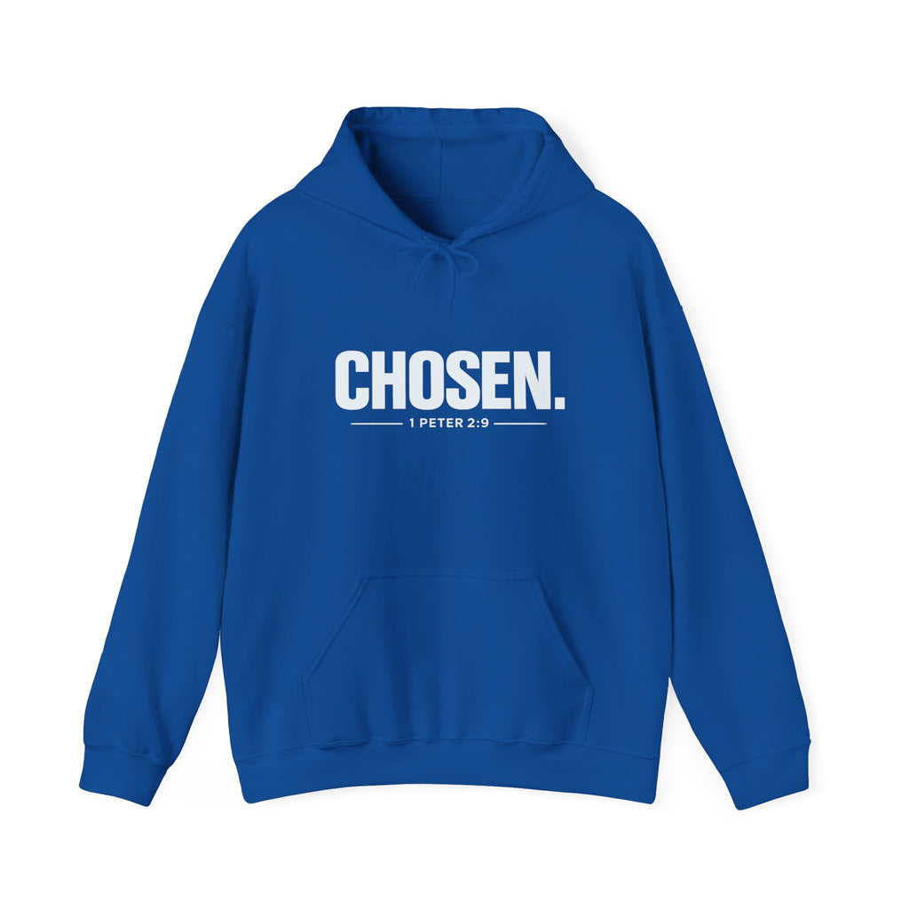 Chosen Hoodie - Christian Faith 1 Peter 2:9 Inspirational Pullover