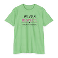 Womens Wives Respect Your Husbands T-Shirt | Faith Marriage Script Tee
