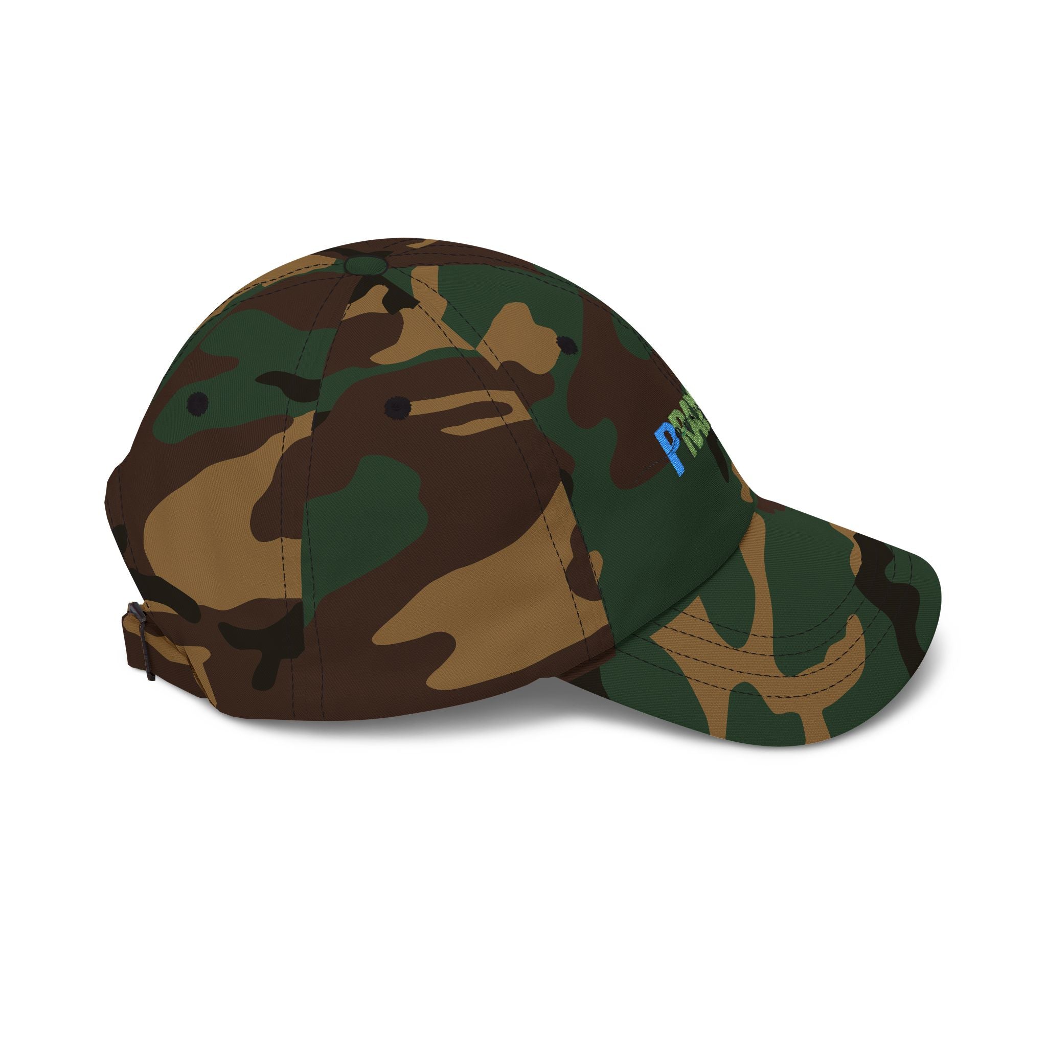 Prayer Dad Cap — Embroidered Floral 'PRAYER' Baseball Hat