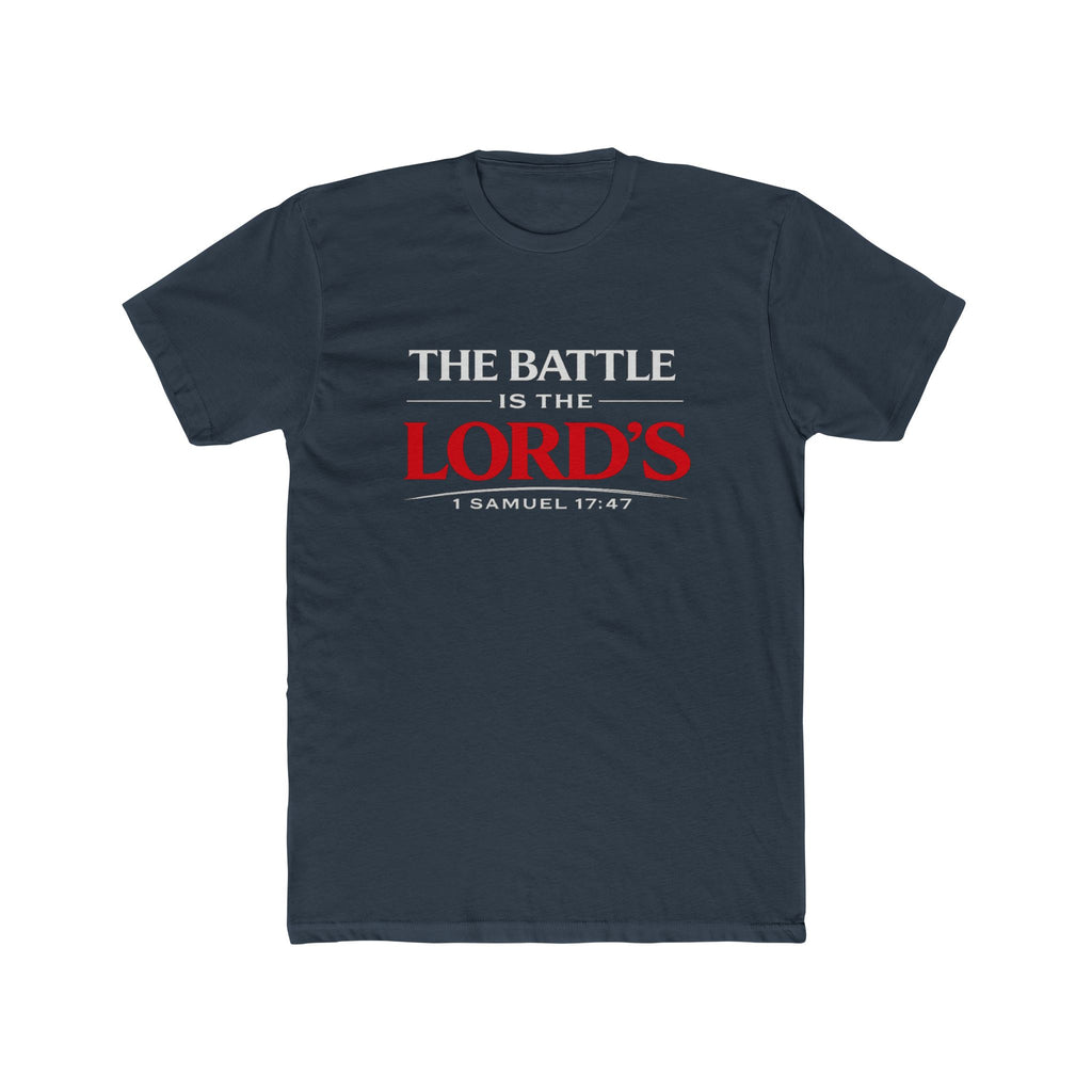 The Battle Is The Lord's T-Shirt — 1 Samuel 17:47 Faith Tee