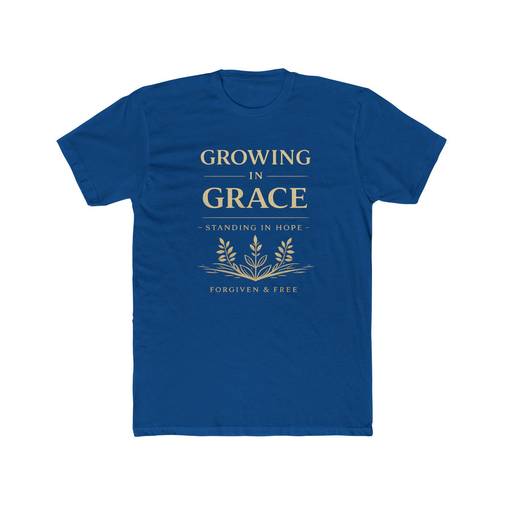 Growing in Grace Christian Tee — "Growing in Grace" Inspirational Scripture Shirt