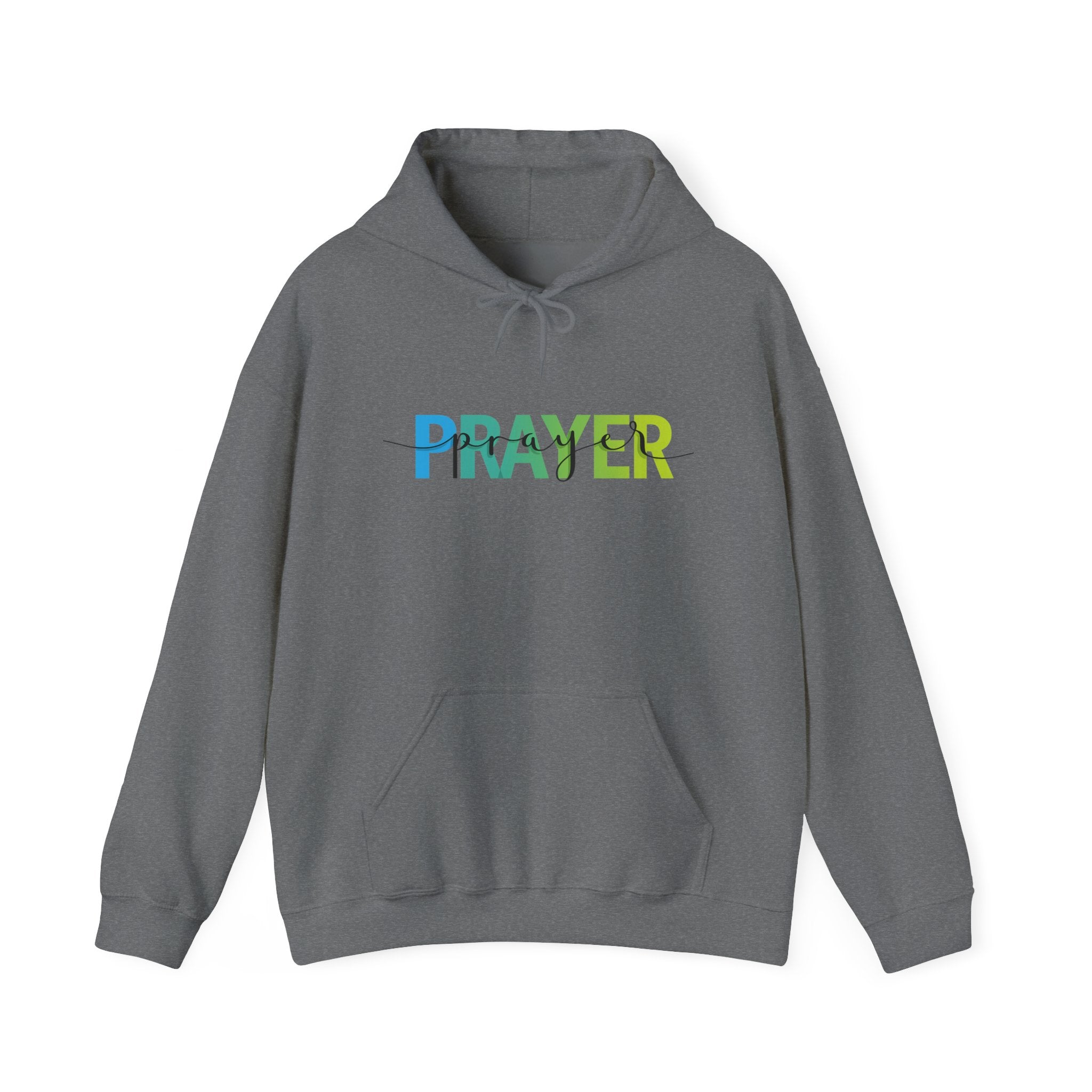 Prayer Hoodie — Peaceful Gradient Faith Pullover