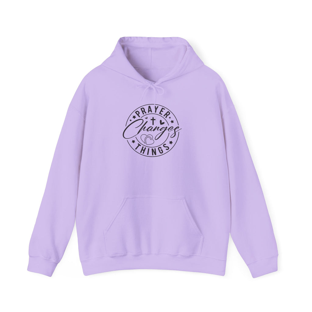 Prayer Changes Things Hoodie — Faith-Inspired Christian Pullover