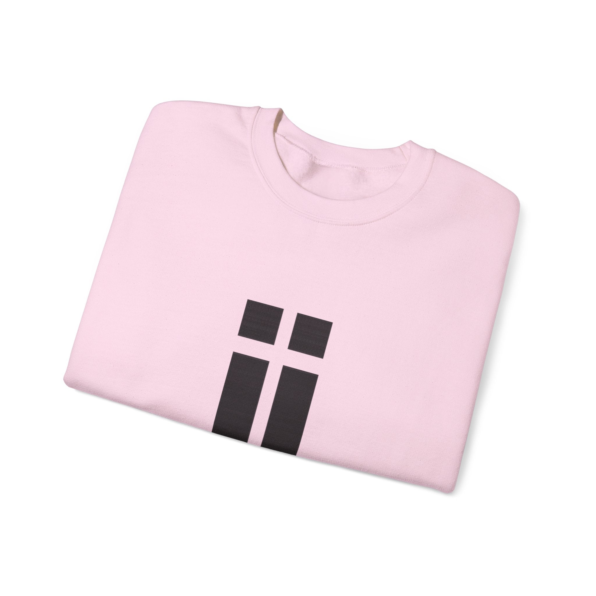 Womens Minimalist 'Read Between The Lines' Crewneck Sweatshirt