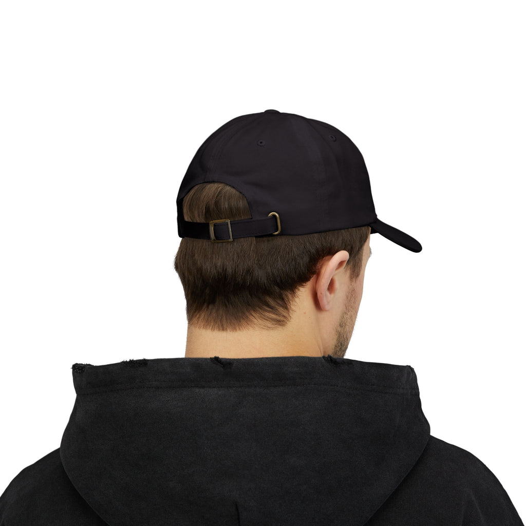 Anchored in Christ Dad Cap — Embroidered Anchor Christian Baseball Hat