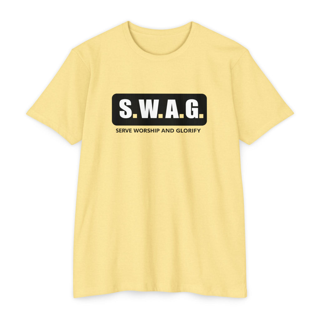 Womens S.W.A.G. Serve Worship And Glorify T-shirt | Christian Faith Shirt