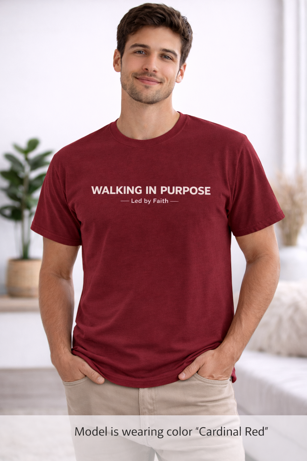 Walking in Purpose Tee |Christian T-shirt Faith Inspired| Wearing your Faith