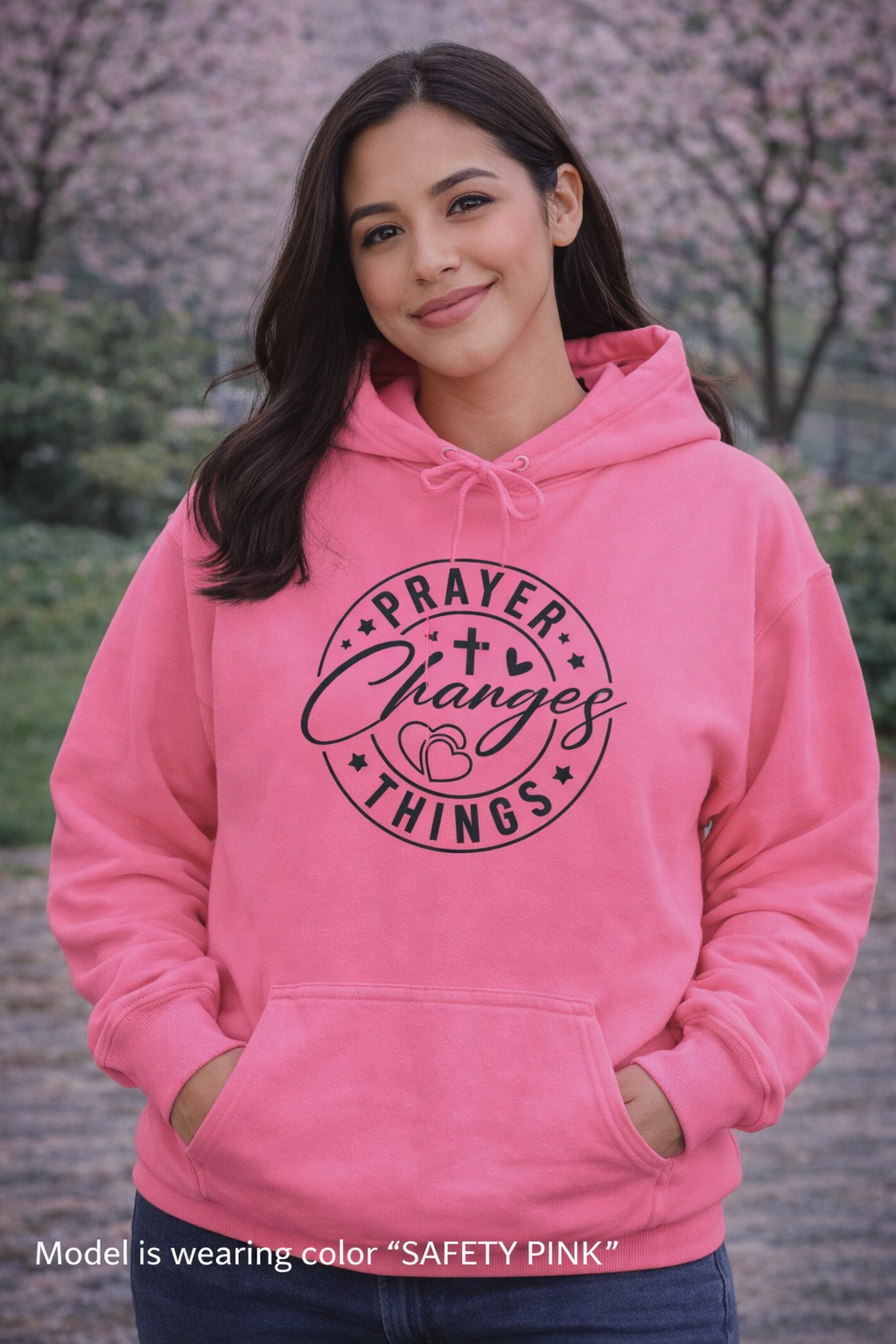 Prayer Changes Things Hoodie — Faith-Inspired Christian Pullover
