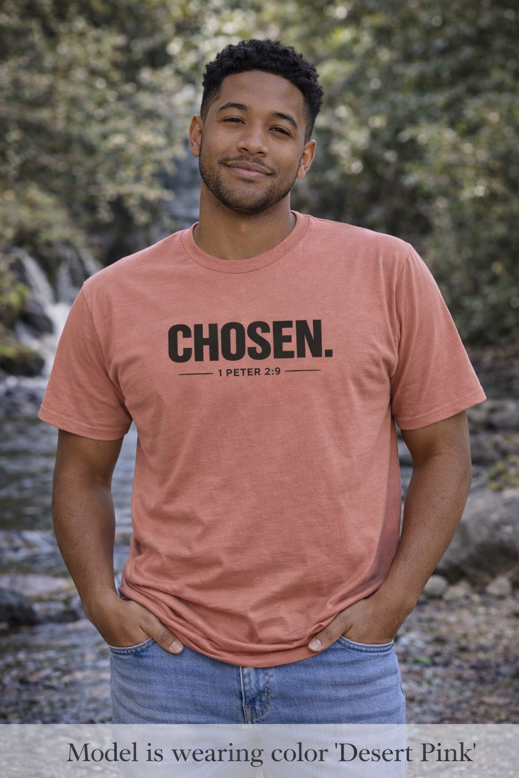 Chosen. 1 Peter 2:9 T-Shirt — Christian Faith Tee