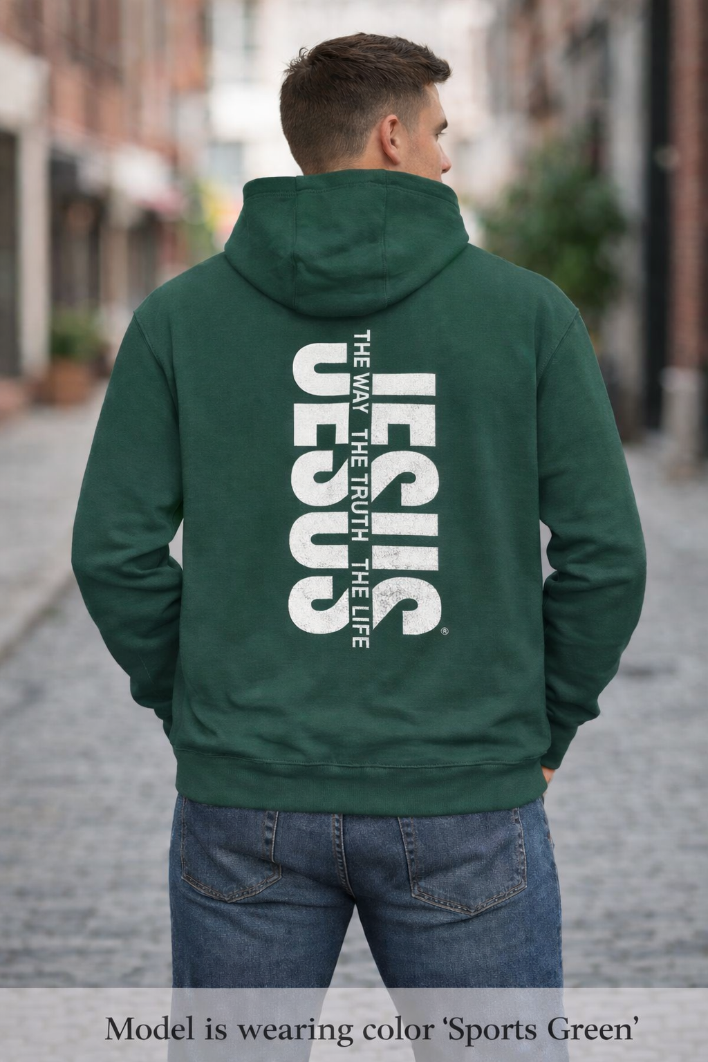 Jesus Is The Way The Truth The Life Hoodie