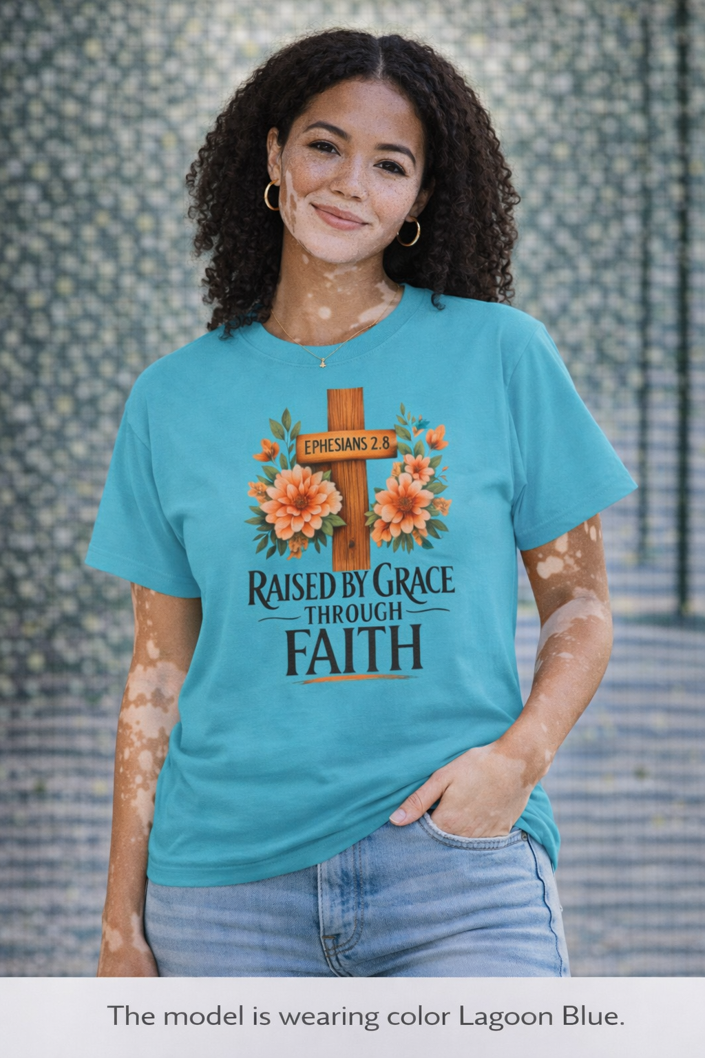 Raised by Grace Through Faith T-Shirt