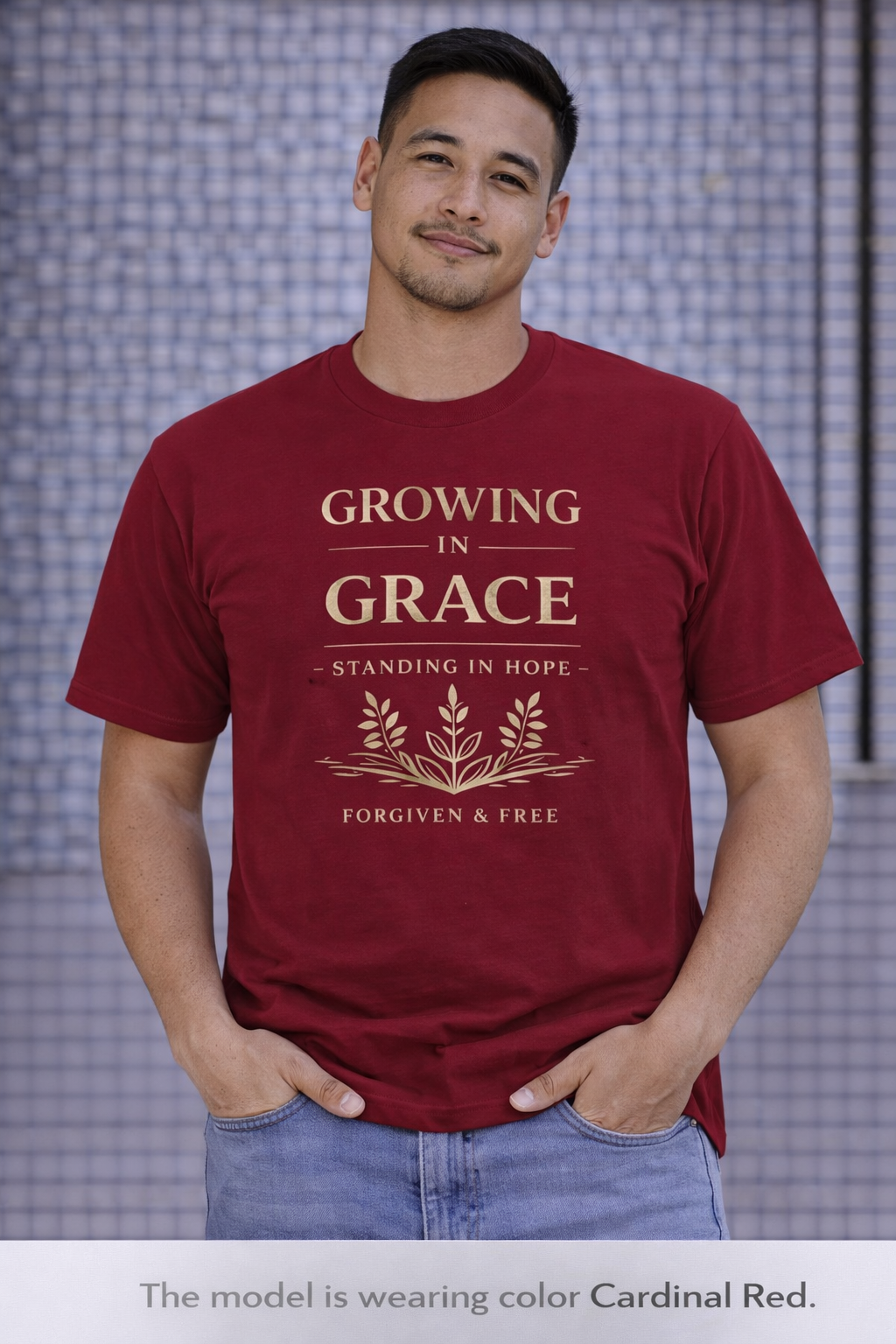 Growing in Grace Christian Tee — "Growing in Grace" Inspirational Scripture Shirt