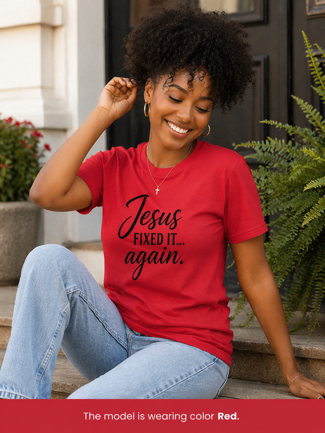 Jesus Fixed It Again Tee