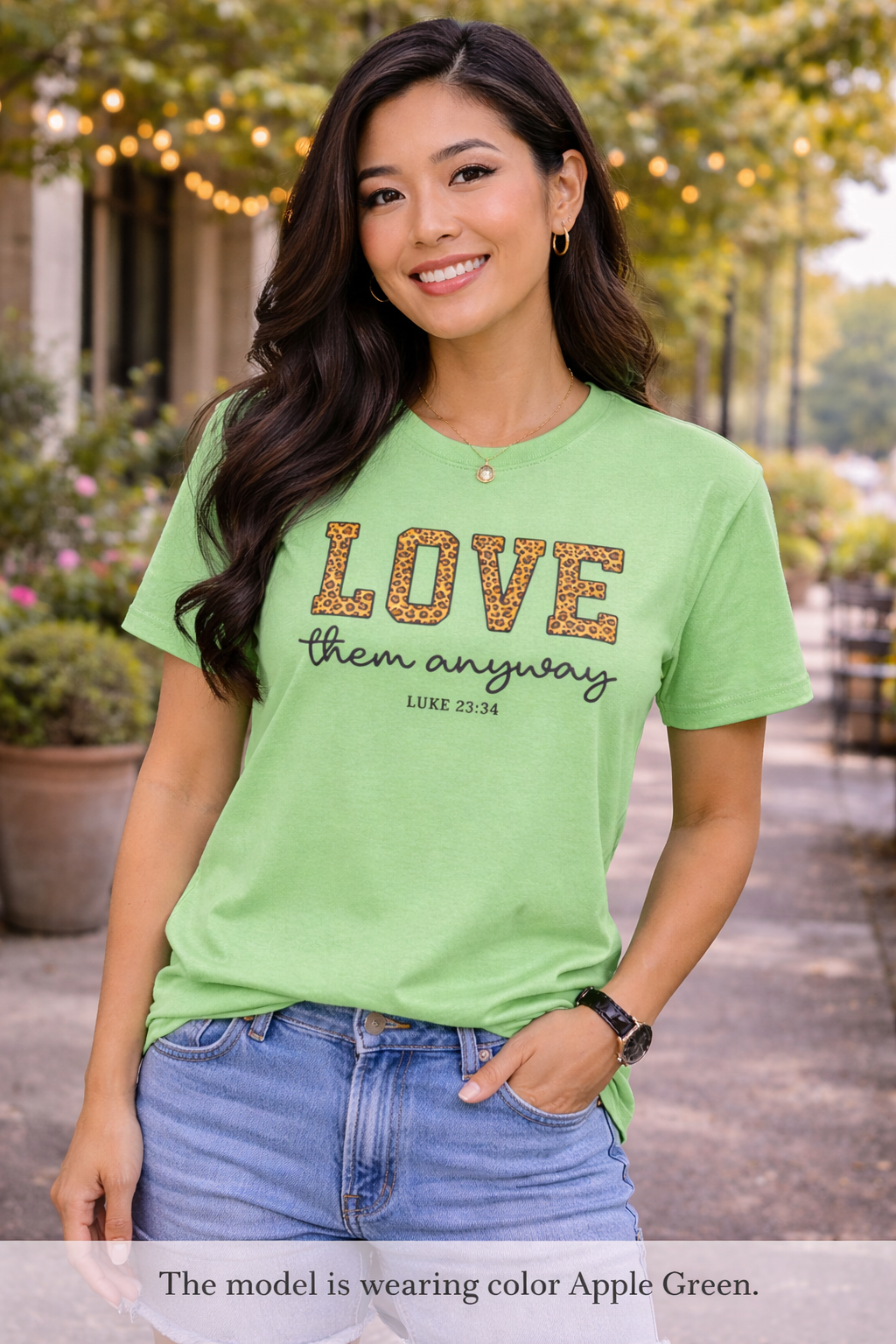 Love Them Anyway T-Shirt — Inspirational Scripture Tee (Luke 6:32-36)