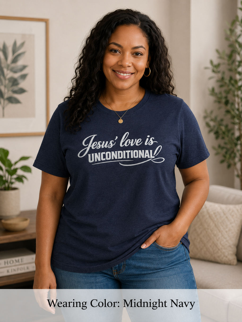 Womens Jesus Love Is Unconditional T-shirt