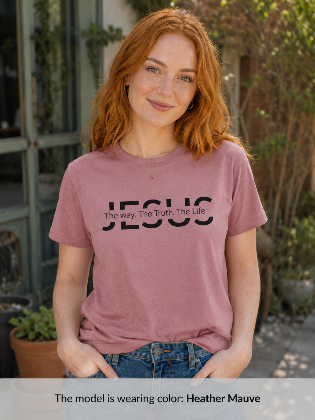 Womens Jesus The Way The Truth The Life T-shirt