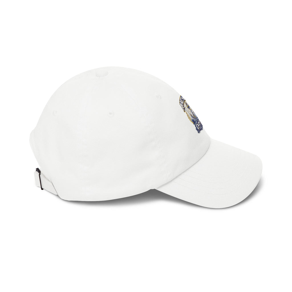 Anchored in Christ Dad Cap — Christian Anchor Baseball Hat