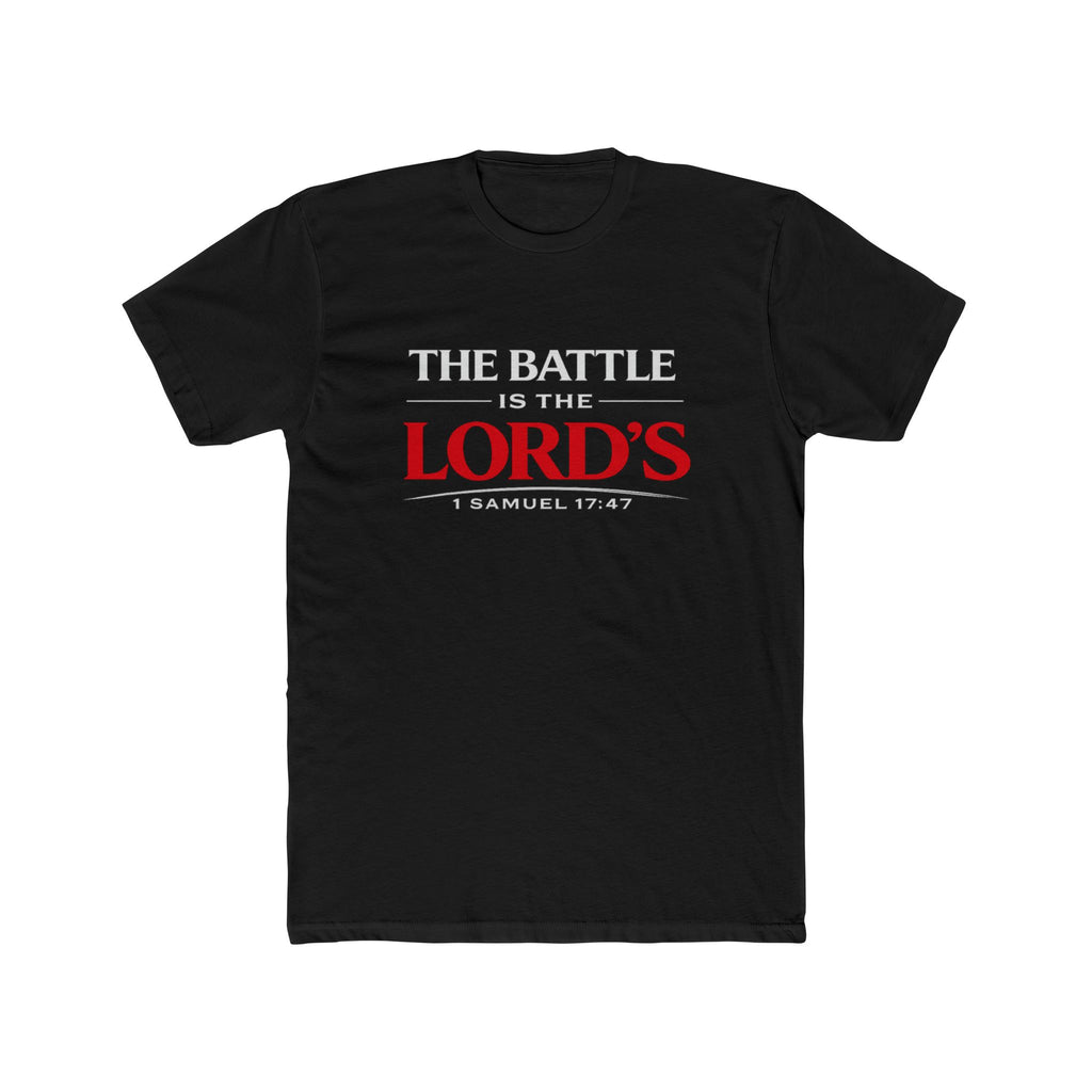 The Battle Is The Lord's T-Shirt — 1 Samuel 17:47 Faith Tee