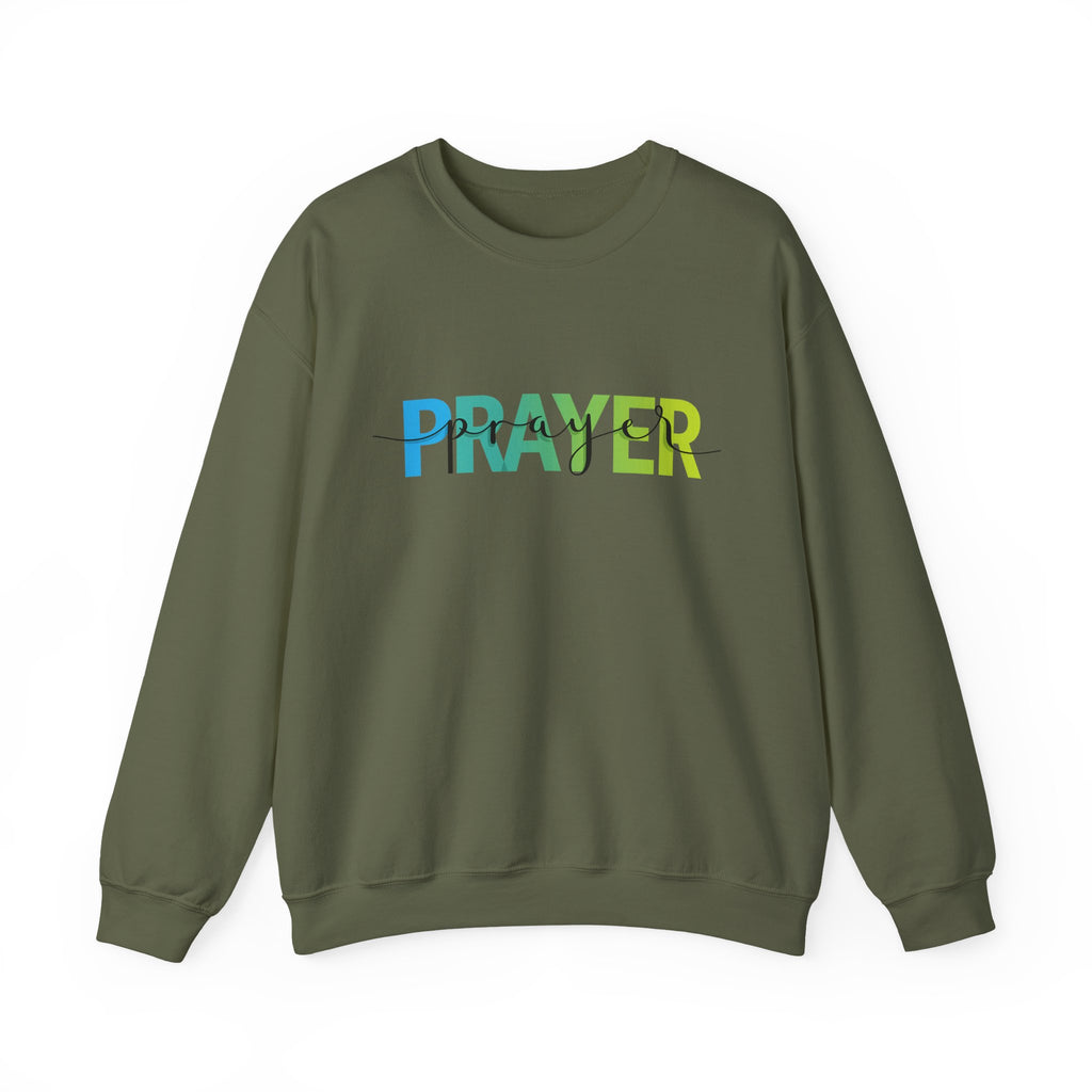Prayer Crewneck Sweatshirt — Inspirational Faith Pullover