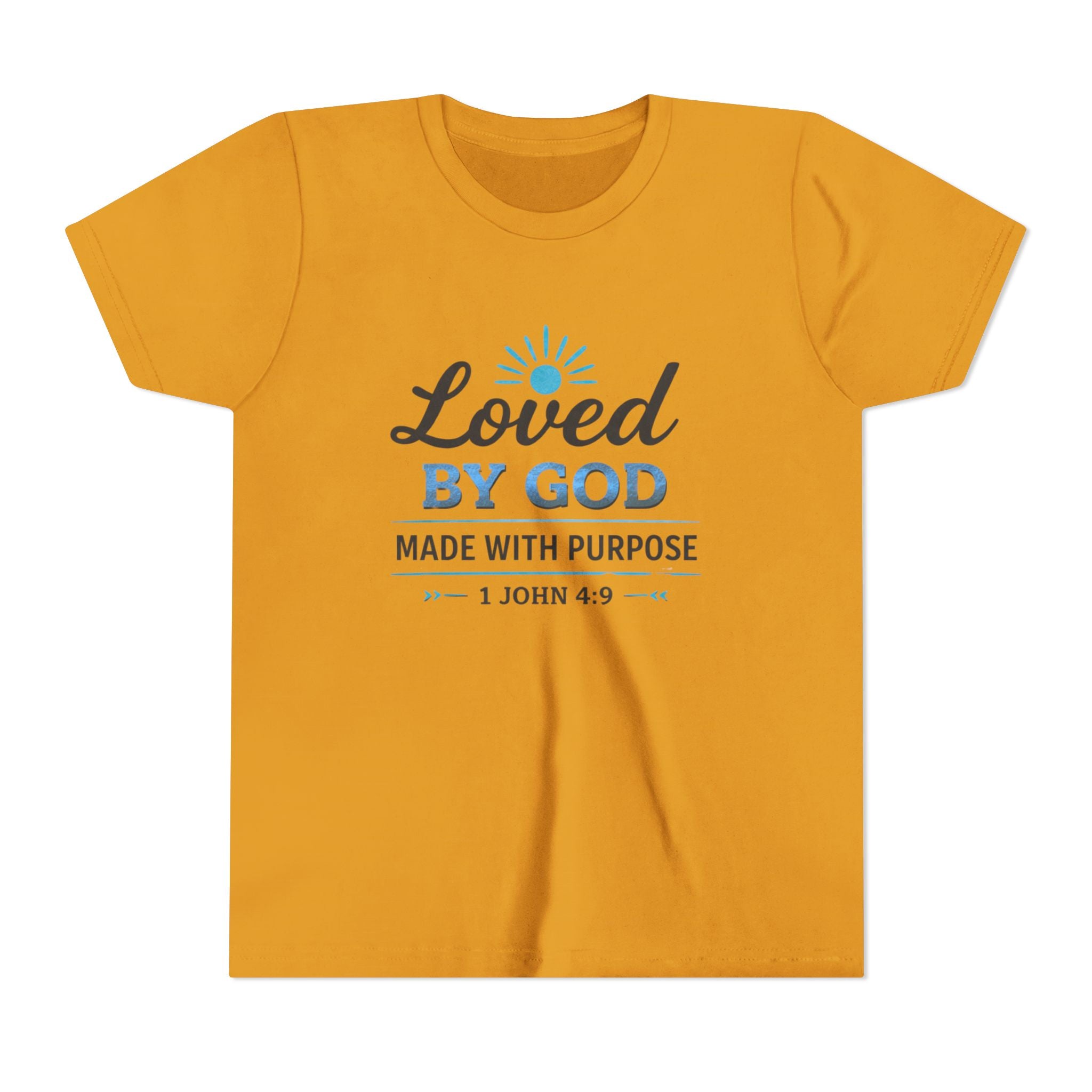 Boys Youth Short Sleeve Tee "Loved By God"