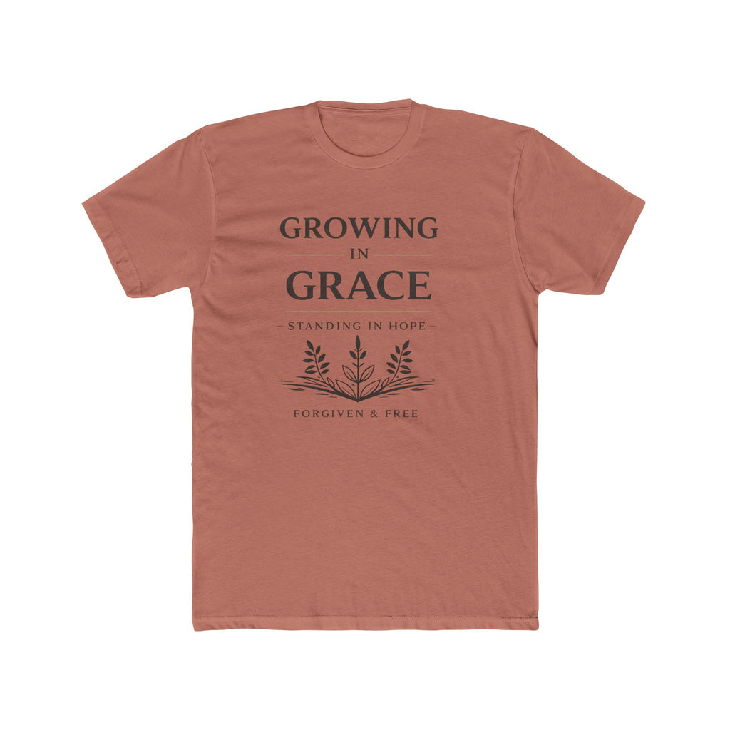 Growing in Grace Christian Tee — "Growing in Grace" Inspirational Scripture Shirt