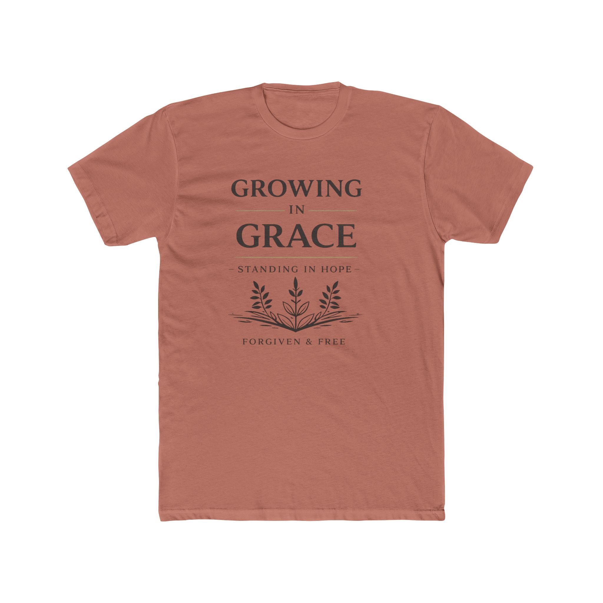 Growing in Grace Christian Tee — "Growing in Grace" Inspirational Scripture Shirt