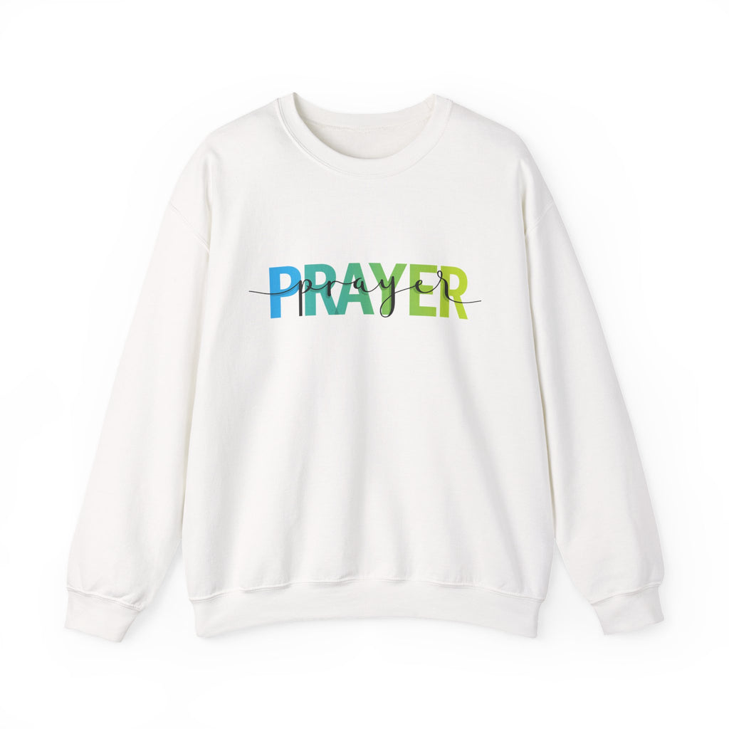 Prayer Crewneck Sweatshirt — Inspirational Faith Pullover