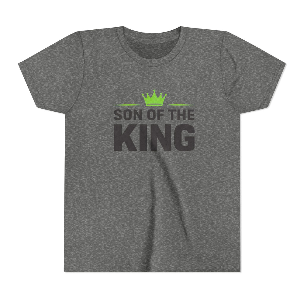 Boys Youth Tee - "Son of the King" Crown Graphic