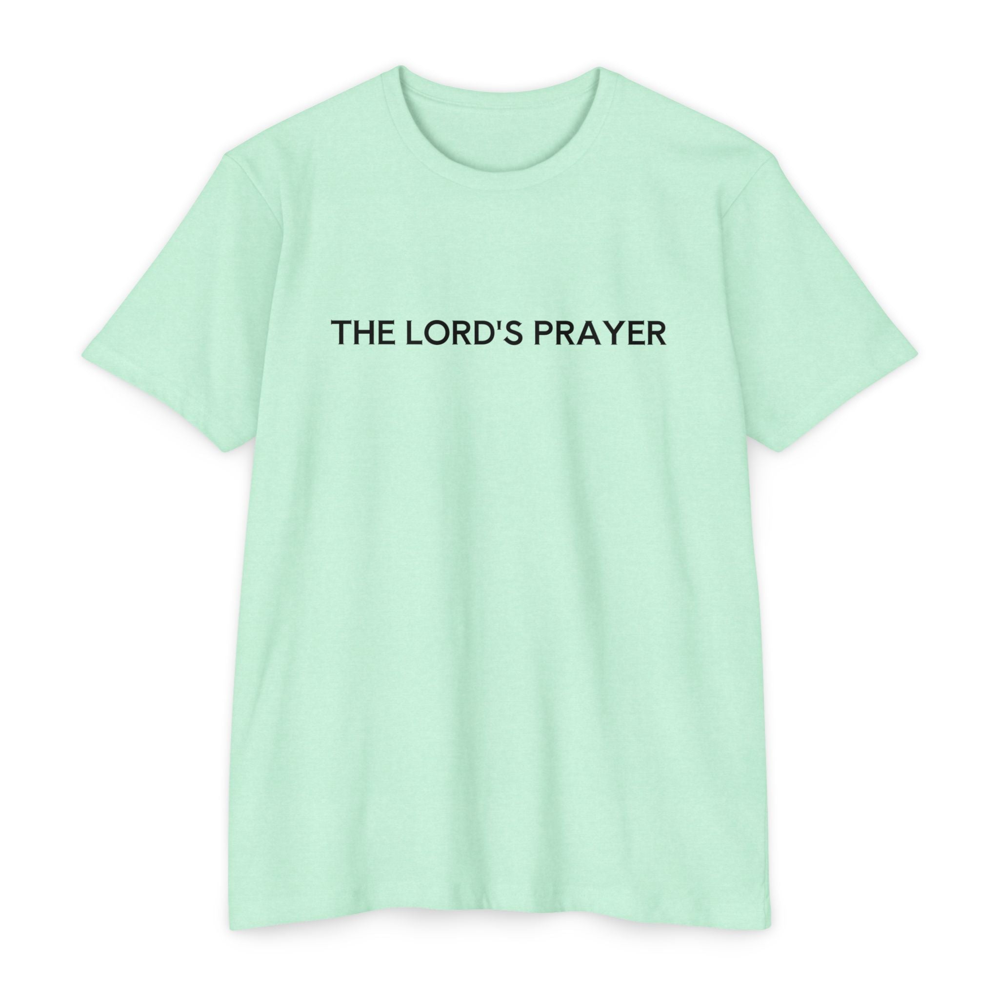 Womens Lord's Prayer T-shirt | Christian Tee