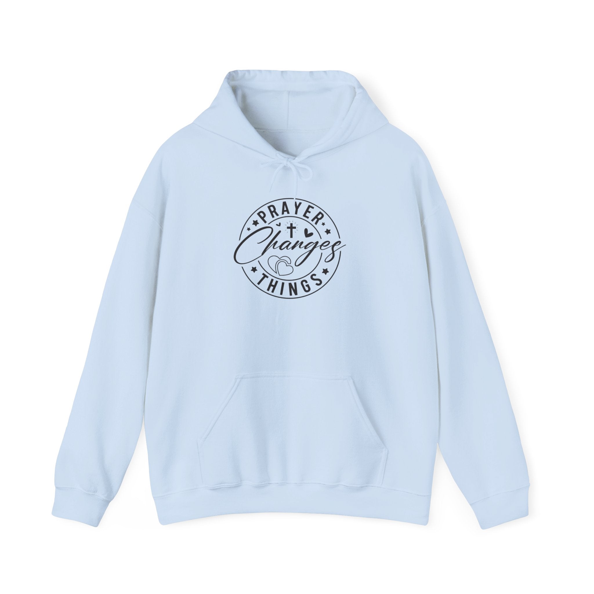 Prayer Changes Things Hoodie — Faith-Inspired Christian Pullover