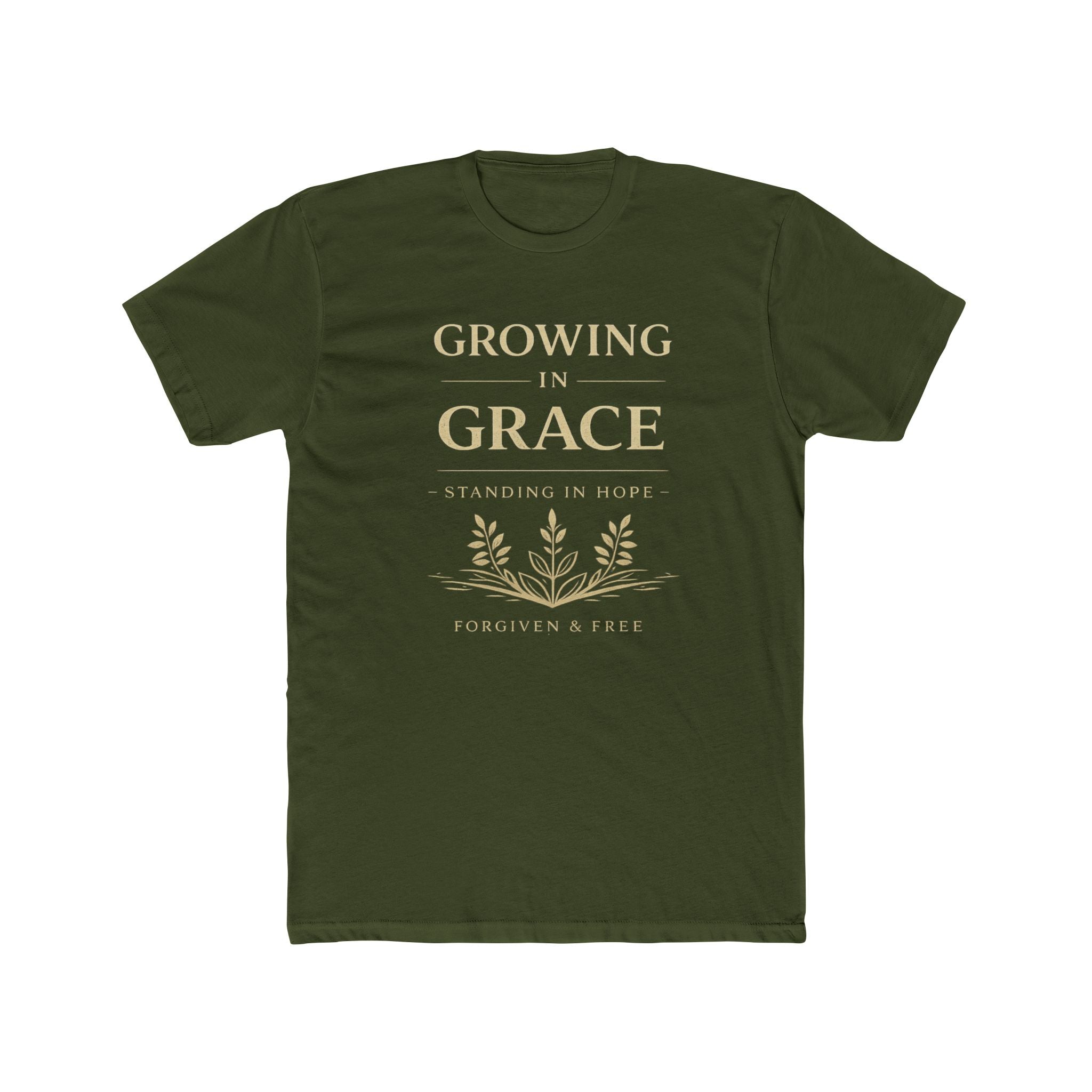 Growing in Grace Christian Tee — "Growing in Grace" Inspirational Scripture Shirt