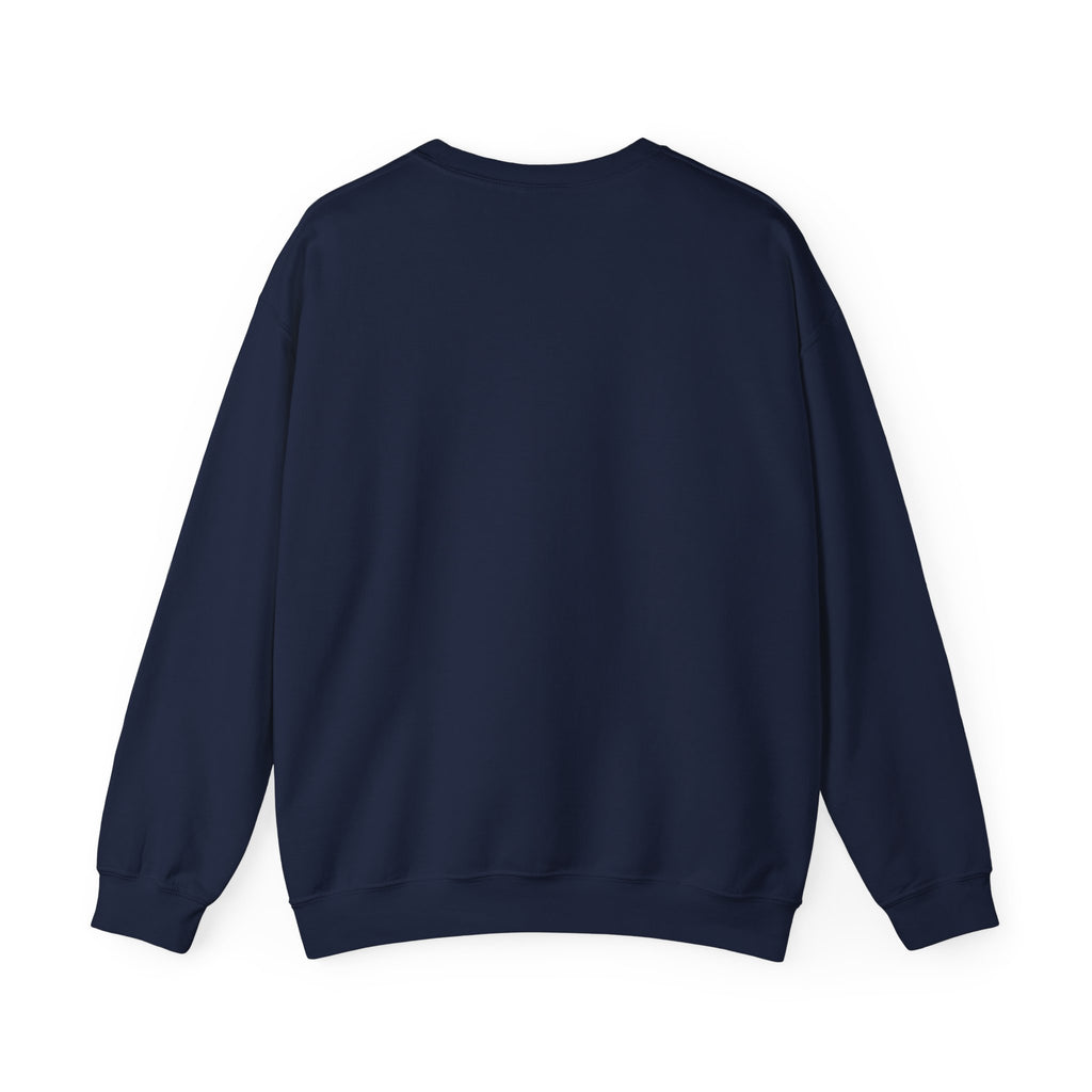 Womens "Walk By Faith Not By Sight" Classic White Crewneck Sweatshirt