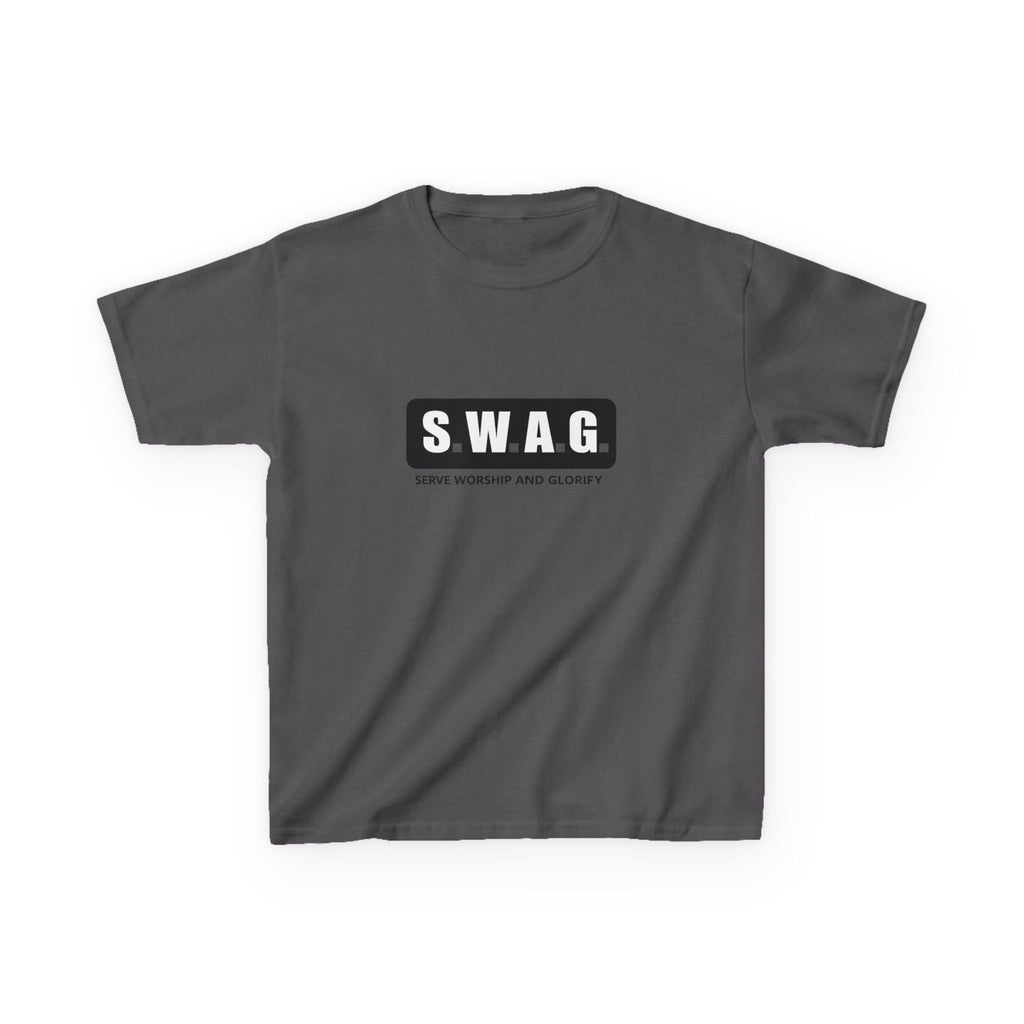 Girls Tee S.W.A.G. (Smile, Work, And Grow) Graphic Shirt