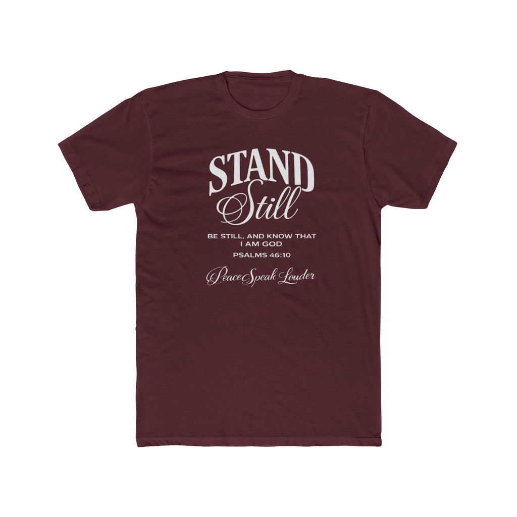 Mens Stand Still Christian Tee