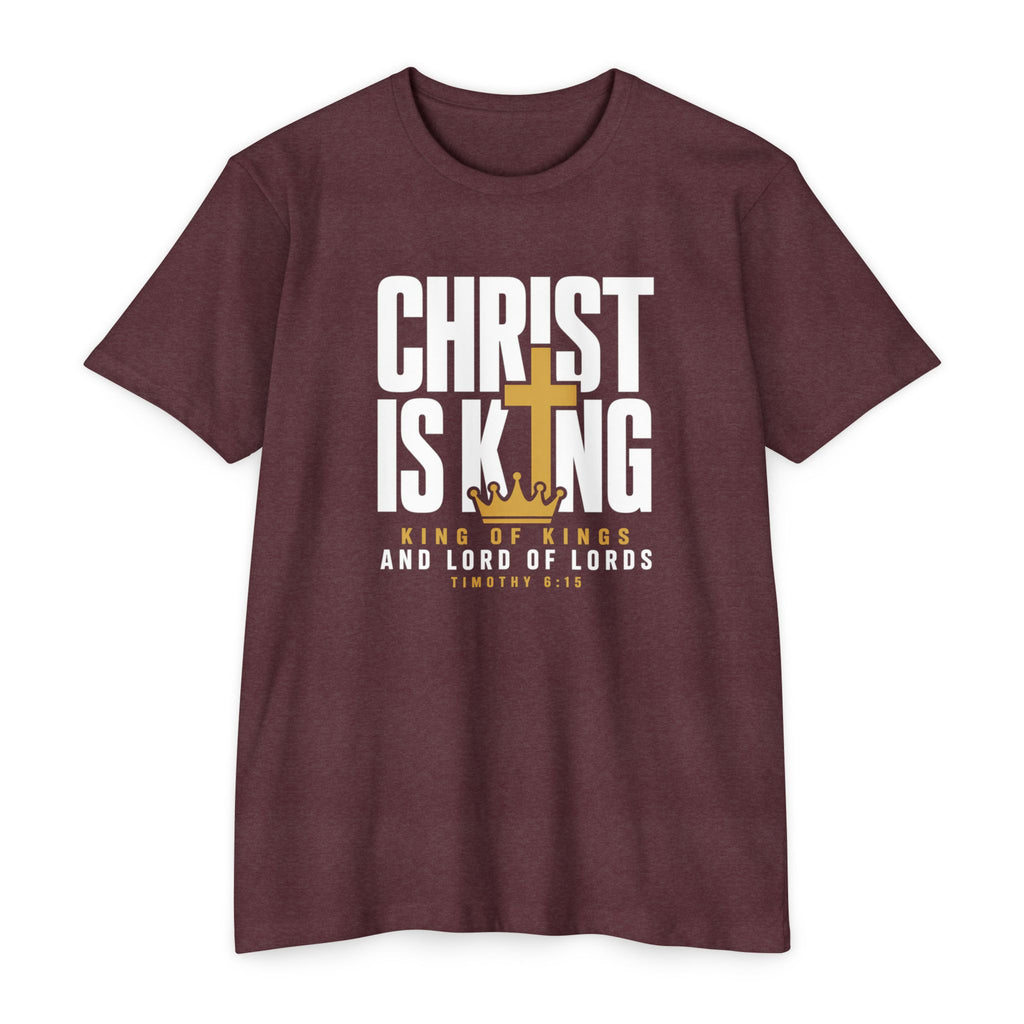 Mens 7Christian 'Christ Is King' T-Shirt — King of Kings Faith Tee