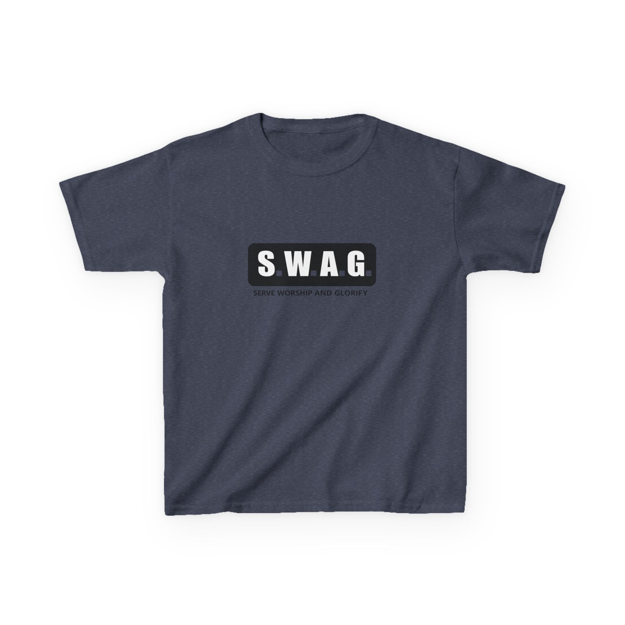 Girls Tee S.W.A.G. (Smile, Work, And Grow) Graphic Shirt