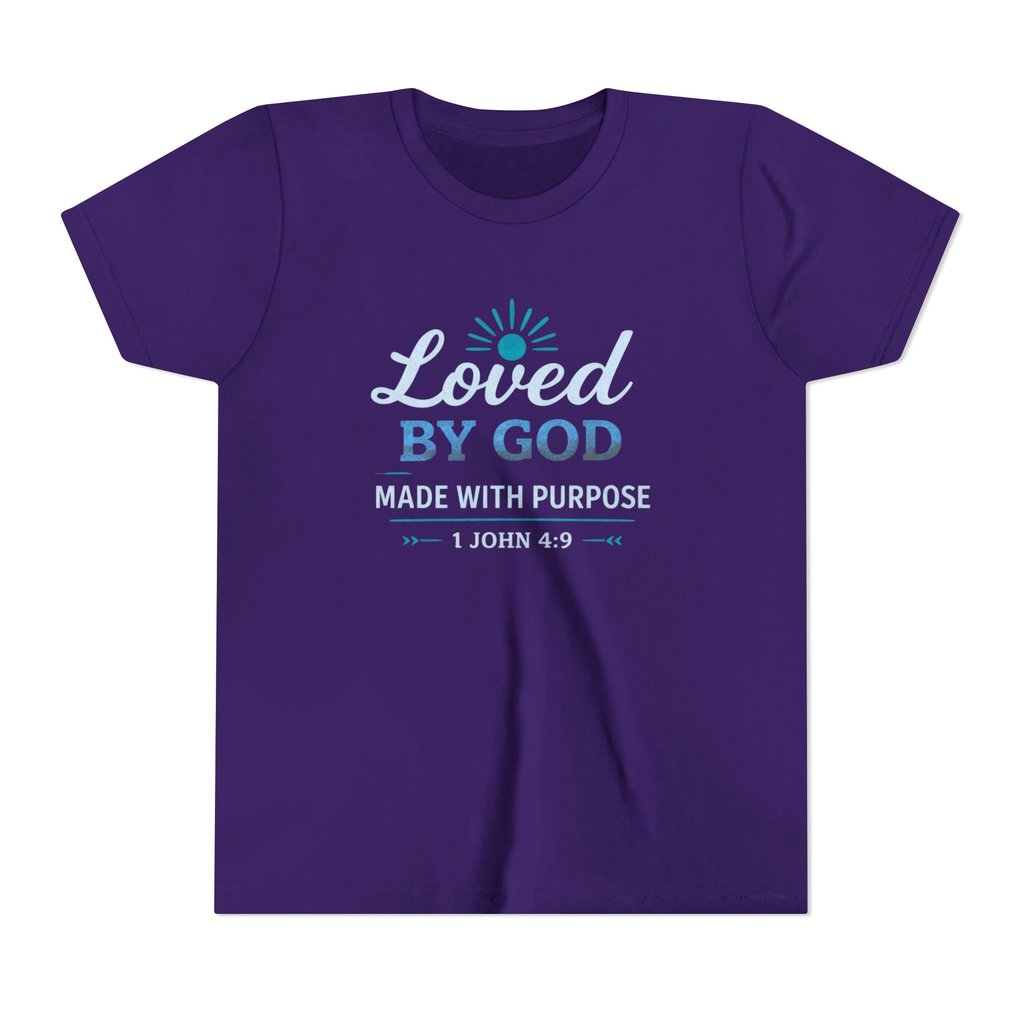 Boys Youth Short Sleeve Tee "Loved By God"