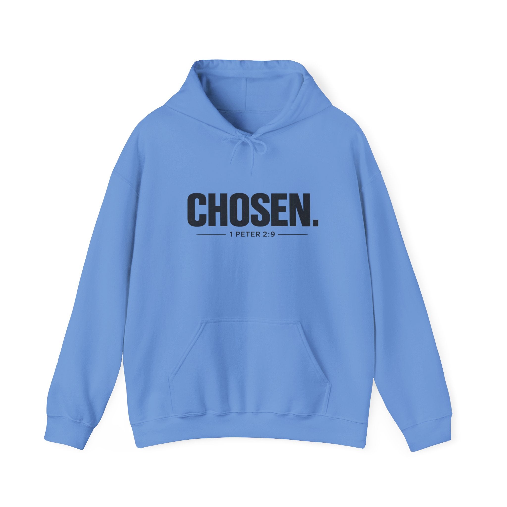 Chosen Hoodie - Christian Faith 1 Peter 2:9 Inspirational Pullover
