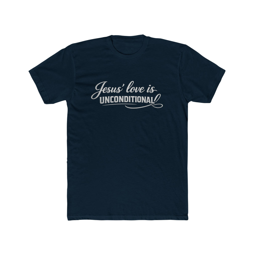 Jesus' Love Is Unconditional tee | Christian faith shirt, scripture design