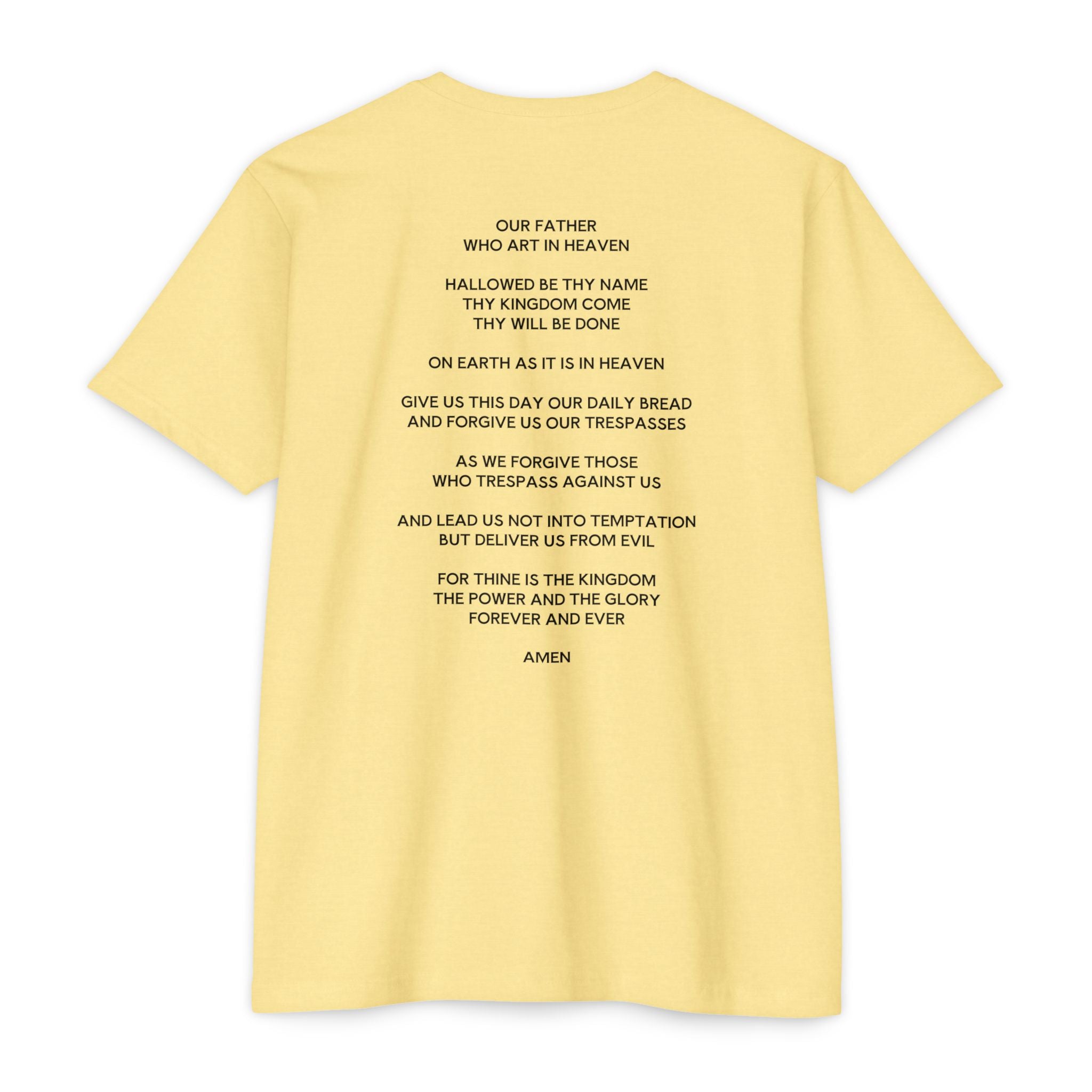 Womens Lord's Prayer T-shirt | Christian Tee