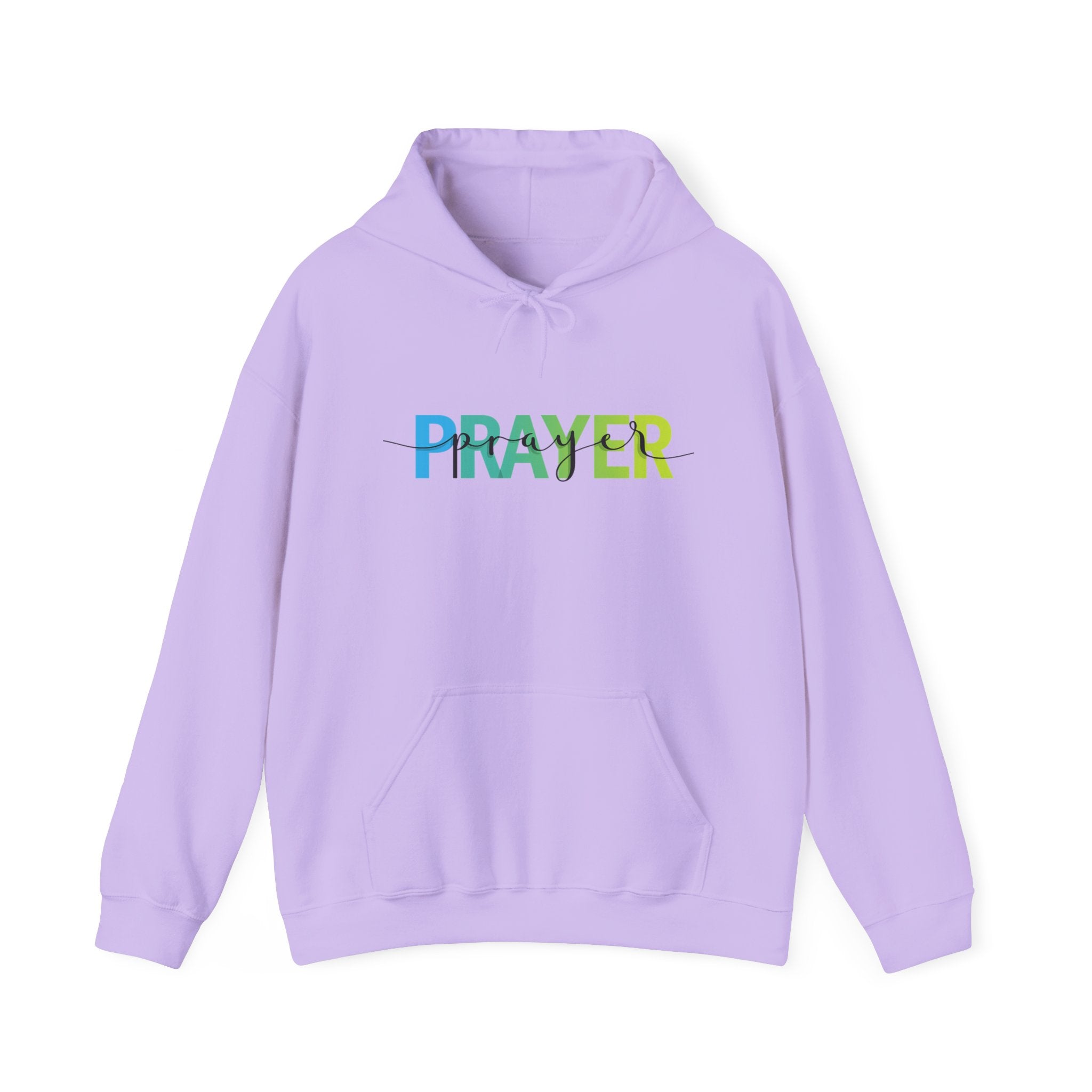 Prayer Hoodie — Peaceful Gradient Faith Pullover