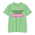 Prepared Motivational T-Shirt — "You're Not Behind. You're Being PREPARED."