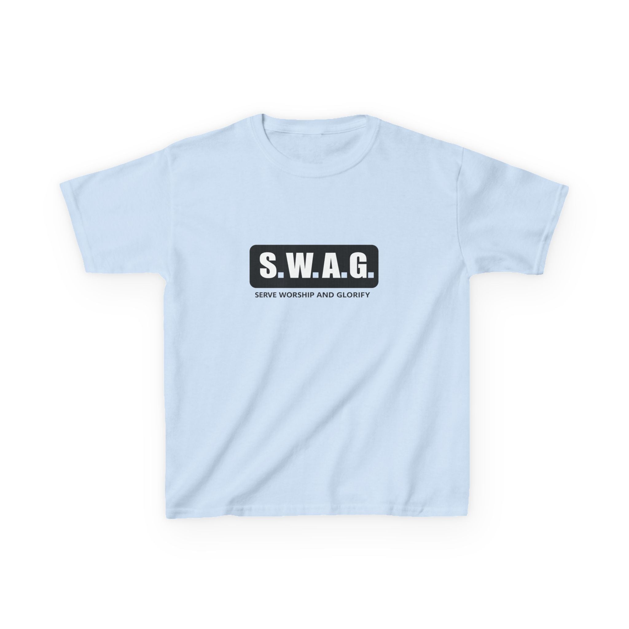 Girls Tee S.W.A.G. (Smile, Work, And Grow) Graphic Shirt